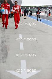 Fernando Alonso (ESP) Ferrari. 29.06.2013. Formula 1 World Championship, Rd 8, British Grand Prix, Silverstone, England, Qualifying Day.