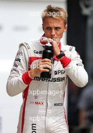 Max Chilton (GBR), Marussia F1 Team  29.06.2013. Formula 1 World Championship, Rd 8, British Grand Prix, Silverstone, England, Qualifying Day.