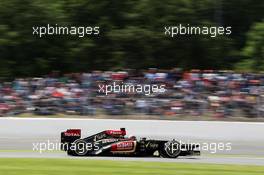 Kimi Raikkonen (FIN) Lotus F1 E21. 29.06.2013. Formula 1 World Championship, Rd 8, British Grand Prix, Silverstone, England, Qualifying Day.