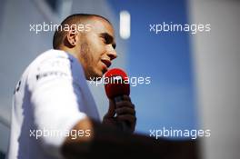 Lewis Hamilton (GBR) Mercedes AMG F1. 29.06.2013. Formula 1 World Championship, Rd 8, British Grand Prix, Silverstone, England, Qualifying Day.