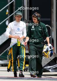 Charles Pic (FRA), Catheram Formula One Team  29.06.2013. Formula 1 World Championship, Rd 8, British Grand Prix, Silverstone, England, Qualifying Day.