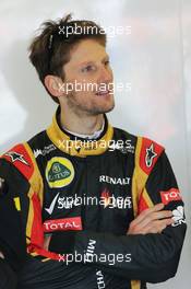 Romain Grosjean (FRA) Lotus F1 Team. 29.06.2013. Formula 1 World Championship, Rd 8, British Grand Prix, Silverstone, England, Qualifying Day.
