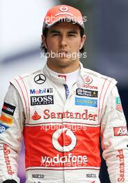 Sergio Perez (MEX), McLaren Mercedes  29.06.2013. Formula 1 World Championship, Rd 8, British Grand Prix, Silverstone, England, Qualifying Day.