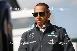 Lewis Hamilton (GBR) Mercedes AMG F1. 29.06.2013. Formula 1 World Championship, Rd 8, British Grand Prix, Silverstone, England, Qualifying Day.