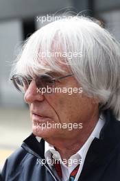 Bernie Ecclestone (GBR) CEO Formula One Group (FOM). 29.06.2013. Formula 1 World Championship, Rd 8, British Grand Prix, Silverstone, England, Qualifying Day.