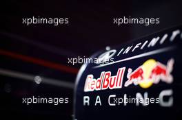 Red Bull Racing logo. 30.06.2013. Formula 1 World Championship, Rd 8, British Grand Prix, Silverstone, England, Race Day.