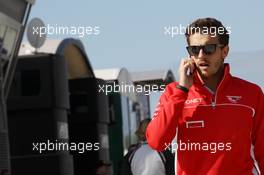 Jules Bianchi (FRA) Marussia F1 Team. 30.06.2013. Formula 1 World Championship, Rd 8, British Grand Prix, Silverstone, England, Race Day.