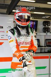 James Rossiter (GBR) Sahara Force India F1 VJM06 Simulator Driver. 27.06.2013. Formula 1 World Championship, Rd 8, British Grand Prix, Silverstone, England, Preparation Day.