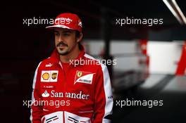Fernando Alonso (ESP) Ferrari. 27.06.2013. Formula 1 World Championship, Rd 8, British Grand Prix, Silverstone, England, Preparation Day.