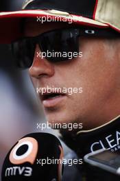 Kimi Raikkonen (FIN) Lotus F1 Team. 27.06.2013. Formula 1 World Championship, Rd 8, British Grand Prix, Silverstone, England, Preparation Day.