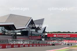 The start / finish straight. 27.06.2013. Formula 1 World Championship, Rd 8, British Grand Prix, Silverstone, England, Preparation Day.