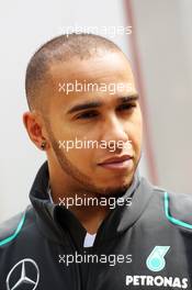 Lewis Hamilton (GBR) Mercedes AMG F1. 27.06.2013. Formula 1 World Championship, Rd 8, British Grand Prix, Silverstone, England, Preparation Day.