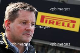 Paul Hembery (GBR) Pirelli Motorsport Director. 05.07.2013. Formula 1 World Championship, Rd 9, German Grand Prix, Nurburgring, Germany, Practice Day.