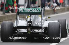 Nico Rosberg (GER) Mercedes AMG F1 W04. 05.07.2013. Formula 1 World Championship, Rd 9, German Grand Prix, Nurburgring, Germany, Practice Day.