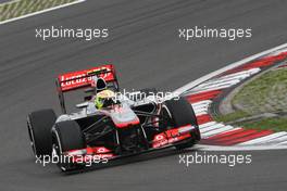 Sergio Perez (MEX) McLaren MP4-28. 05.07.2013. Formula 1 World Championship, Rd 9, German Grand Prix, Nurburgring, Germany, Practice Day.