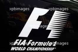 F1 Logo. 05.07.2013. Formula 1 World Championship, Rd 9, German Grand Prix, Nurburgring, Germany, Practice Day.