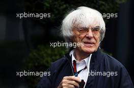 Bernie Ecclestone (GBR) CEO Formula One Group (FOM). 05.07.2013. Formula 1 World Championship, Rd 9, German Grand Prix, Nurburgring, Germany, Practice Day.