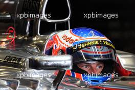 Jenson Button (GBR) McLaren MP4-28. 05.07.2013. Formula 1 World Championship, Rd 9, German Grand Prix, Nurburgring, Germany, Practice Day.