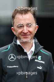Paddy Lowe (GBR) Mercedes AMG F1 Executive Director (Technical). 05.07.2013. Formula 1 World Championship, Rd 9, German Grand Prix, Nurburgring, Germany, Practice Day.