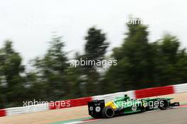 Giedo van der Garde (NLD) Caterham CT03. 05.07.2013. Formula 1 World Championship, Rd 9, German Grand Prix, Nurburgring, Germany, Practice Day.
