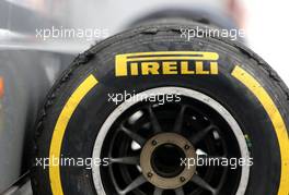 Pirelli tires  05.07.2013. Formula 1 World Championship, Rd 9, German Grand Prix, Nurburgring, Germany, Practice Day.