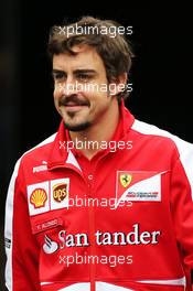 Fernando Alonso (ESP) Ferrari. 05.07.2013. Formula 1 World Championship, Rd 9, German Grand Prix, Nurburgring, Germany, Practice Day.