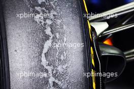 Worn Pirelli tyre. 05.07.2013. Formula 1 World Championship, Rd 9, German Grand Prix, Nurburgring, Germany, Practice Day.