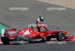 Felipe Massa (BRA), Scuderia Ferrari  07.07.2013. Formula 1 World Championship, Rd 9, German Grand Prix, Nurburgring, Germany, Race Day.