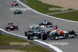 Paul di Resta (GBR) Sahara Force India F1. 07.07.2013. Formula 1 World Championship, Rd 9, German Grand Prix, Nurburgring, Germany, Race Day.