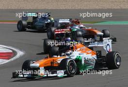 Adrian Sutil (GER), Sahara Force India F1 Team   07.07.2013. Formula 1 World Championship, Rd 9, German Grand Prix, Nurburgring, Germany, Race Day.