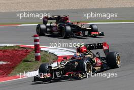 Romain Grosjean (FRA), Lotus F1 Team  07.07.2013. Formula 1 World Championship, Rd 9, German Grand Prix, Nurburgring, Germany, Race Day.