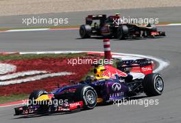 Sebastian Vettel (GER), Red Bull Racing  07.07.2013. Formula 1 World Championship, Rd 9, German Grand Prix, Nurburgring, Germany, Race Day.