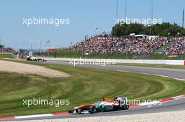 Adrian Sutil (GER) Sahara Force India VJM06. 07.07.2013. Formula 1 World Championship, Rd 9, German Grand Prix, Nurburgring, Germany, Race Day.