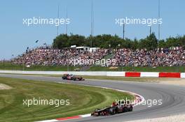 Romain Grosjean (FRA) Lotus F1 E21. 07.07.2013. Formula 1 World Championship, Rd 9, German Grand Prix, Nurburgring, Germany, Race Day.