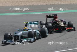 Lewis Hamilton (GBR), Mercedes Grand Prix  07.07.2013. Formula 1 World Championship, Rd 9, German Grand Prix, Nurburgring, Germany, Race Day.