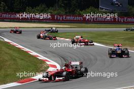 Felipe Massa (BRA) Ferrari F138. 07.07.2013. Formula 1 World Championship, Rd 9, German Grand Prix, Nurburgring, Germany, Race Day.