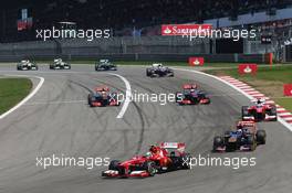 Felipe Massa (BRA) Ferrari F138. 07.07.2013. Formula 1 World Championship, Rd 9, German Grand Prix, Nurburgring, Germany, Race Day.