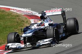 Pastor Maldonado (VEN) Williams FW35. 07.07.2013. Formula 1 World Championship, Rd 9, German Grand Prix, Nurburgring, Germany, Race Day.
