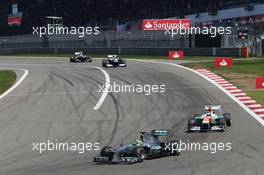 Nico Rosberg (GER) Mercedes AMG F1 W04. 07.07.2013. Formula 1 World Championship, Rd 9, German Grand Prix, Nurburgring, Germany, Race Day.