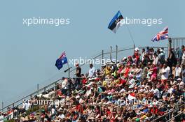 Fans. 07.07.2013. Formula 1 World Championship, Rd 9, German Grand Prix, Nurburgring, Germany, Race Day.