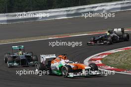 Paul di Resta (GBR) Sahara Force India VJM06. 07.07.2013. Formula 1 World Championship, Rd 9, German Grand Prix, Nurburgring, Germany, Race Day.
