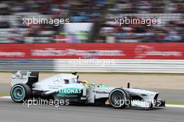 Lewis Hamilton (GBR) Mercedes AMG F1 W04. 06.07.2013. Formula 1 World Championship, Rd 9, German Grand Prix, Nurburgring, Germany, Qualifying Day.
