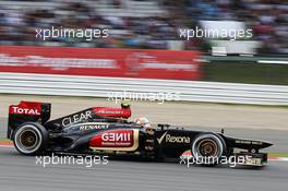 Romain Grosjean (FRA) Lotus F1 E21. 06.07.2013. Formula 1 World Championship, Rd 9, German Grand Prix, Nurburgring, Germany, Qualifying Day.
