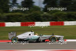 Lewis Hamilton (GBR) Mercedes AMG F1 W04. 06.07.2013. Formula 1 World Championship, Rd 9, German Grand Prix, Nurburgring, Germany, Qualifying Day.