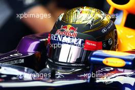 Sebastian Vettel (GER) Red Bull Racing RB9. 06.07.2013. Formula 1 World Championship, Rd 9, German Grand Prix, Nurburgring, Germany, Qualifying Day.