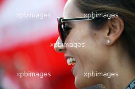 Jessica Michibata (JPN), girlfriend of Jenson Button (GBR) McLaren. 06.07.2013. Formula 1 World Championship, Rd 9, German Grand Prix, Nurburgring, Germany, Qualifying Day.