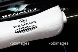Williams FW35 nosecone. 06.07.2013. Formula 1 World Championship, Rd 9, German Grand Prix, Nurburgring, Germany, Qualifying Day.