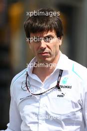 Toto Wolff (GER) Mercedes AMG F1 Shareholder and Executive Director. 06.07.2013. Formula 1 World Championship, Rd 9, German Grand Prix, Nurburgring, Germany, Qualifying Day.