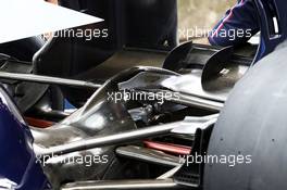 Williams FW35 rear wing detail. 04.07.2013. Formula 1 World Championship, Rd 9, German Grand Prix, Nurburgring, Germany, Preparation Day.
