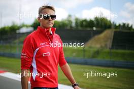 Max Chilton (GBR) Marussia F1 Team walks the circuit. 04.07.2013. Formula 1 World Championship, Rd 9, German Grand Prix, Nurburgring, Germany, Preparation Day.